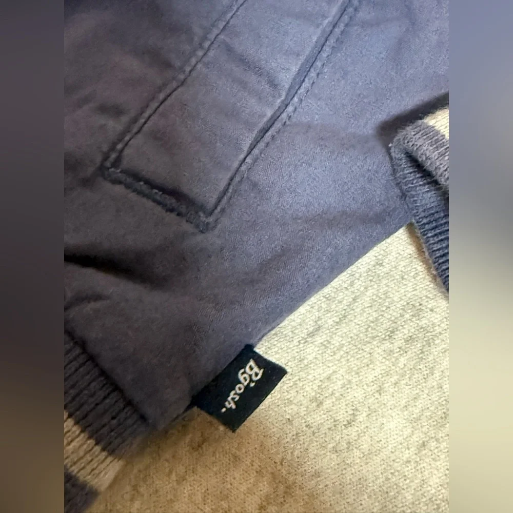 OshKosh B’gosh Baby‎ Boy Navy Poplin Logo Bomber Jacket 18M 👶🧥